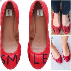 ED ELLEN DEGENERES Langston Smile Ballet Flat 8